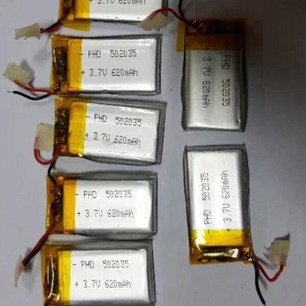 Baterai Battery Polimer 502035 Untuk Headset Bluetooth Camera Digital